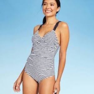 Kona Sol brand striped size M swimsuit